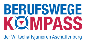 Logo Berufswege Kompass der Wirtschaftsjunioren Aschaffenburg 