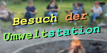 Schüler beim Lagerfeuer