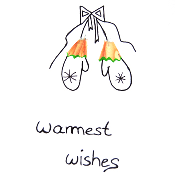 warme Handschuhe