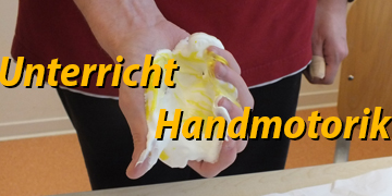 Thema Handmotorik im Unterrichtsfach Spiel